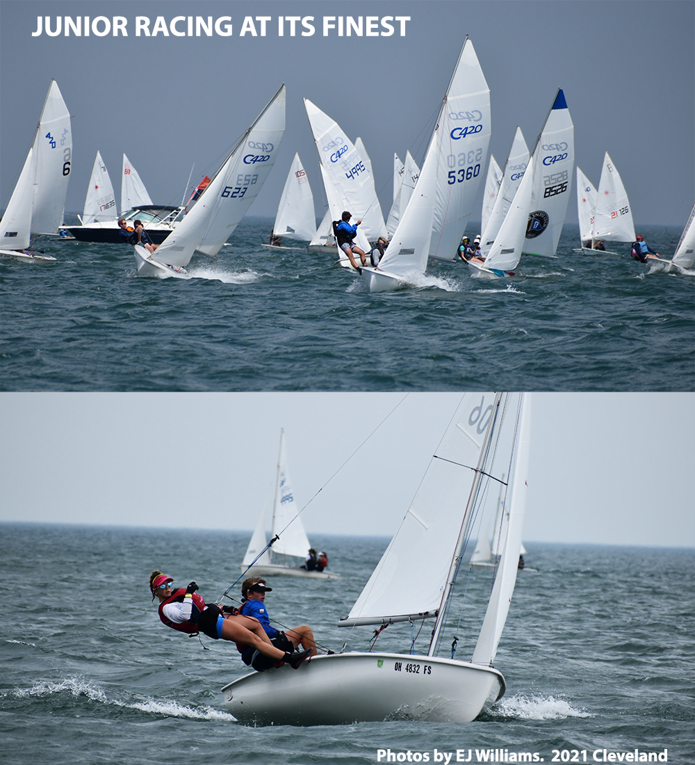 Junior sailing 420