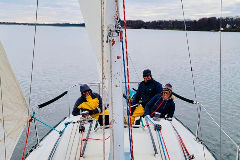 winter sailing